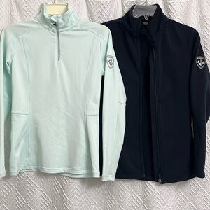 Rossignol Classic Quarter Zip and Full Zip Jackets Size Womens Small Bundle